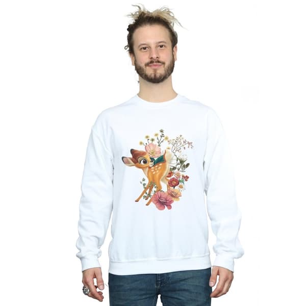 Disney Mens Bambi Meadow Sweatshirt
