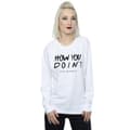 Miniatyrbild 2 av 3: Friends Sweatshirt för kvinnor/damer - How You Doin?