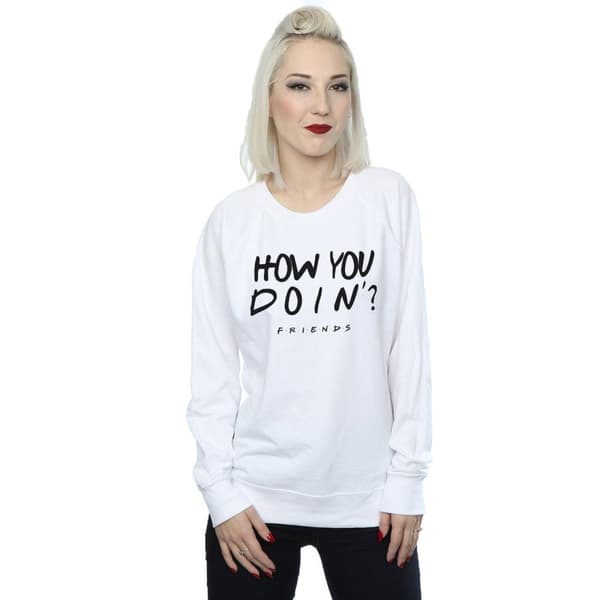 Friends Sweatshirt för kvinnor/damer - How You Doin?