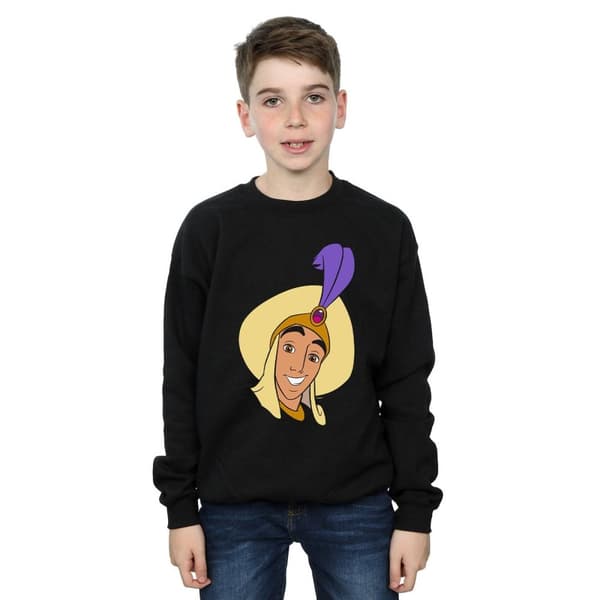Disney Boys Aladdin Prince Ali Face Sweatshirt