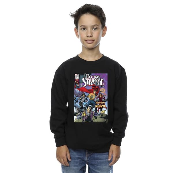 Marvel Boys Doctor Strange Comic Circles Sweatshirt