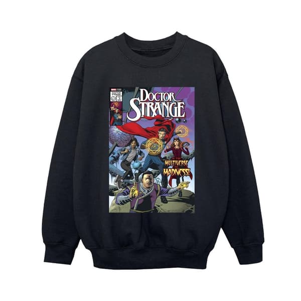 Marvel Boys Doctor Strange Comic Circles Sweatshirt
