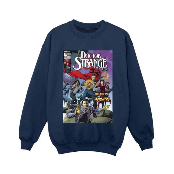 Marvel Boys Doctor Strange Comic Circles Sweatshirt