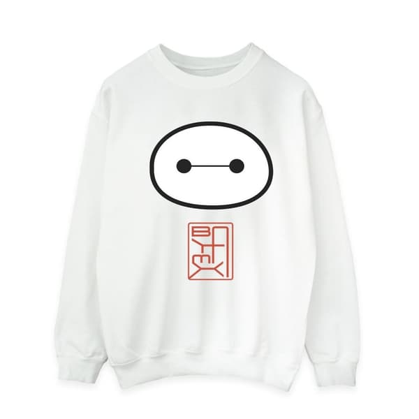 Disney Mens Big Hero 6 Baymax Icon Sweatshirt