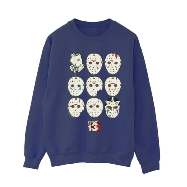 Friday The 13th Dam/Tjej Jason Masks Sweatshirt