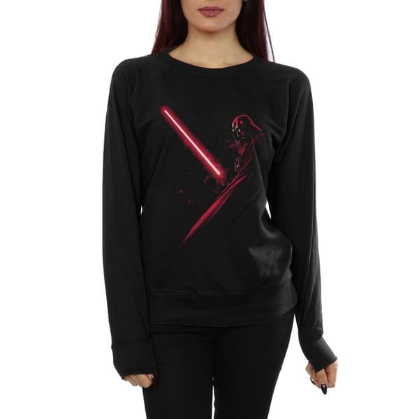 Star Wars Womens/Ladies Darth Vader Shadow Sweatshirt