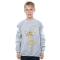 Miniatyrbild 2 av 3: Disney Pojkar Skönheten och odjuret Lumiere Sweatshirt med tryck