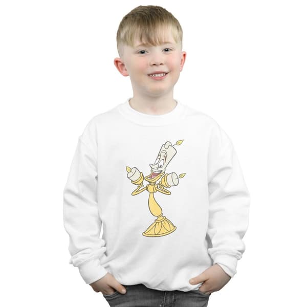 Disney Pojkar Skönheten och odjuret Lumiere Sweatshirt med tryck
