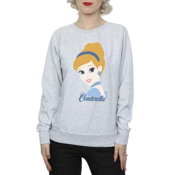 Disney Princess Dam/Tjej Cinderella Silhouette Sweatshirt