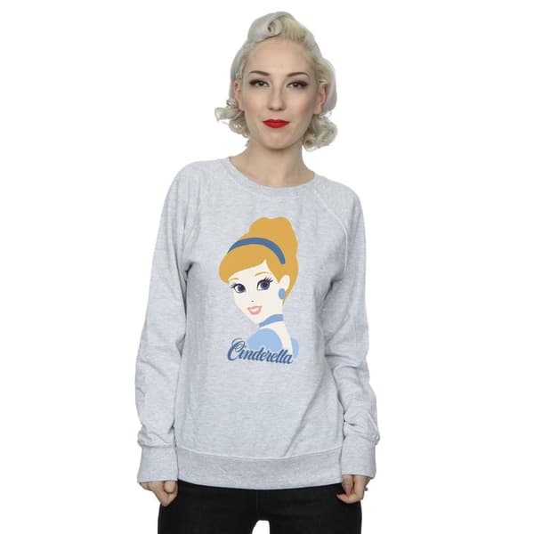 Disney Princess Dam/Tjej Cinderella Silhouette Sweatshirt