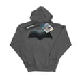 Miniatyrbilde 1 av 5: DC Comics Mens Justice League Movie Batman Emblem Hoodie