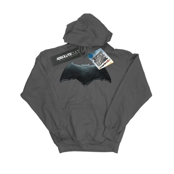 DC Comics Justice League Movie Batman Emblem Hoodie för herrar