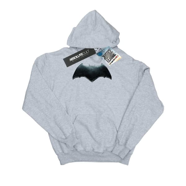 DC Comics Justice League Movie Batman Emblem Hoodie för herrar