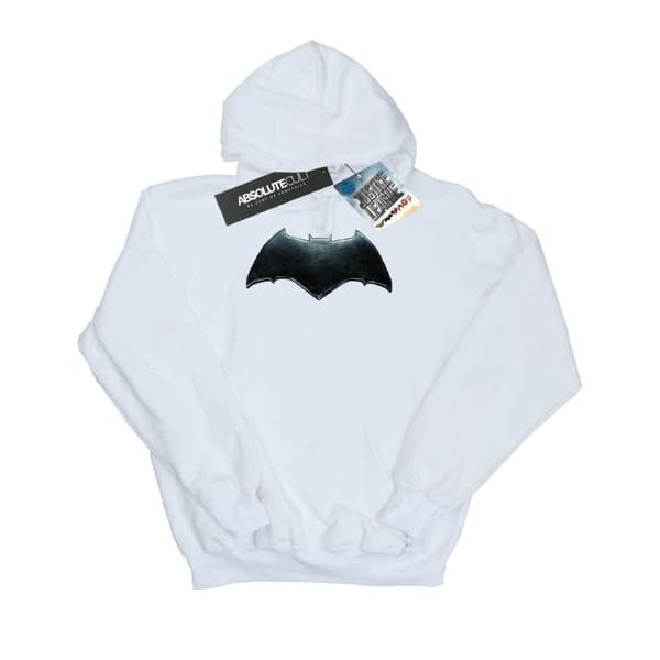 DC Comics Justice League Movie Batman Emblem Hoodie för herrar