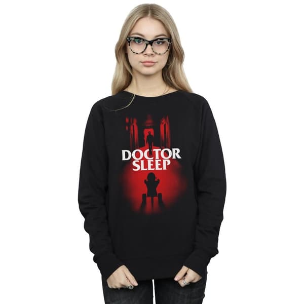 Doctor Sleep Sweatshirt med affisch i korridoren - dam/dam
