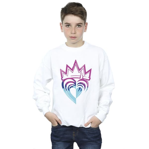 Disney Boys Descendants Pink Crown Sweatshirt
