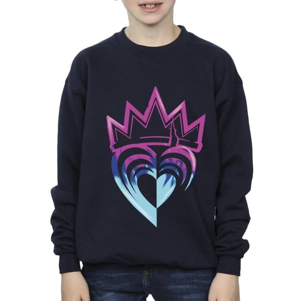 Disney Descendants Pink Crown - Sweatshirt för pojkar