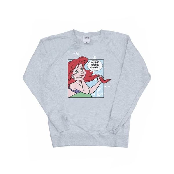 Disney Princess Womens/Ladies Ariel Pop Art Sweatshirt