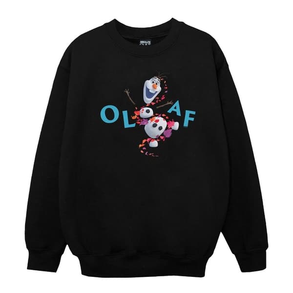 Disney Pojkar Frozen 2 Olaf Leaf Jump Sweatshirt