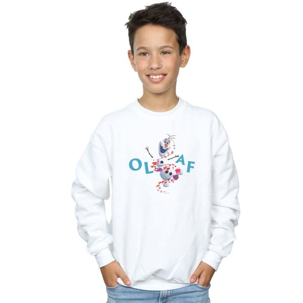 Disney Pojkar Frozen 2 Olaf Leaf Jump Sweatshirt