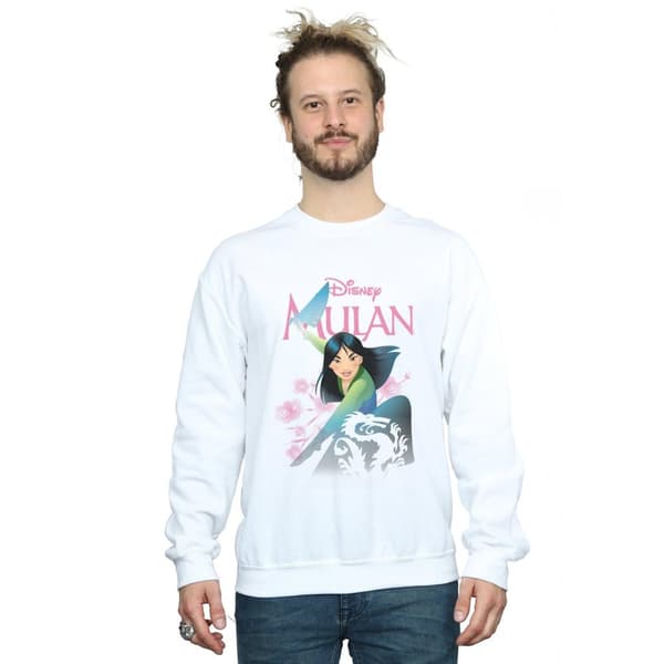 Disney Mens Mulan My Own Hero Sweatshirt
