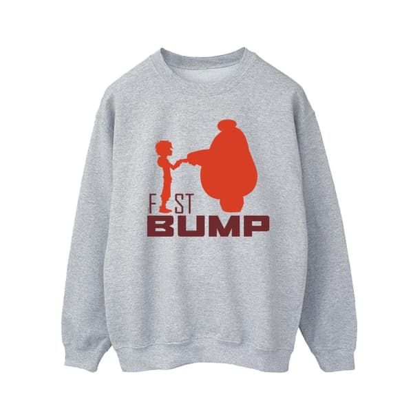 Disney Big Hero 6 Baymax Fist Bump Cutout Sweatshirt för män