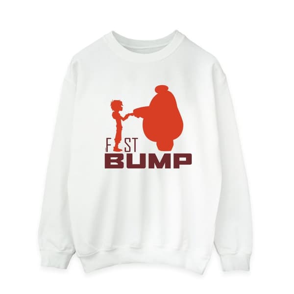 Disney Big Hero 6 Baymax Fist Bump Cutout Sweatshirt för män