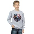 Miniatyrbilde 2 av 3: Marvel Boys The Falcon And The Winter Soldier Captain America Stare Sweatshirt