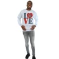 Miniatyrbillede 4 af 5: DC Comics Mens Chibi Catwoman Love Sweatshirt