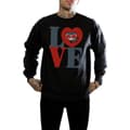 Miniatyrbilde 3 av 5: DC Comics Mens Chibi Catwoman Love Sweatshirt