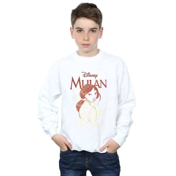 Disney Pojkar Mulan Dragon Sketch Sweatshirt