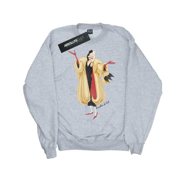 Disney Boys 101 Dalmatians Classic Cruella De Vil Sweatshirt
