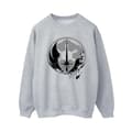 Miniatyrbilde 1 av 3: Star Wars Womens/Ladies Obi-Wan Kenobi Fractured Logos Sweatshirt