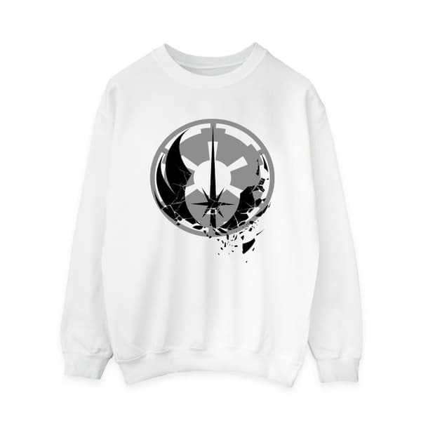 Star Wars Womens/Ladies Obi-Wan Kenobi Fractured Logos Sweatshirt