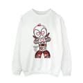 Miniatyrbillede 1 af 3: Marvel Womens/Ladies Deadpool Love Beam Line Sweatshirt