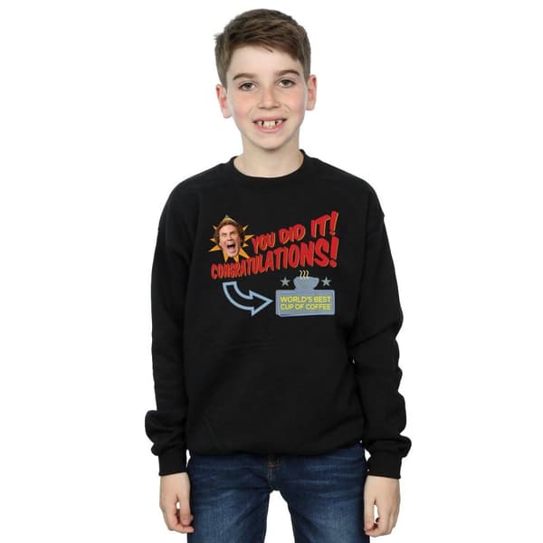 Elf Boys World´s Best Coffee Sweatshirt