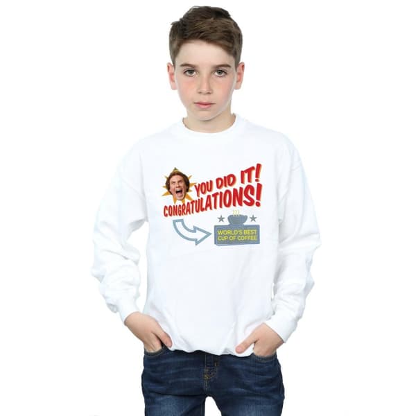 Elf Boys World´s Best Coffee Sweatshirt