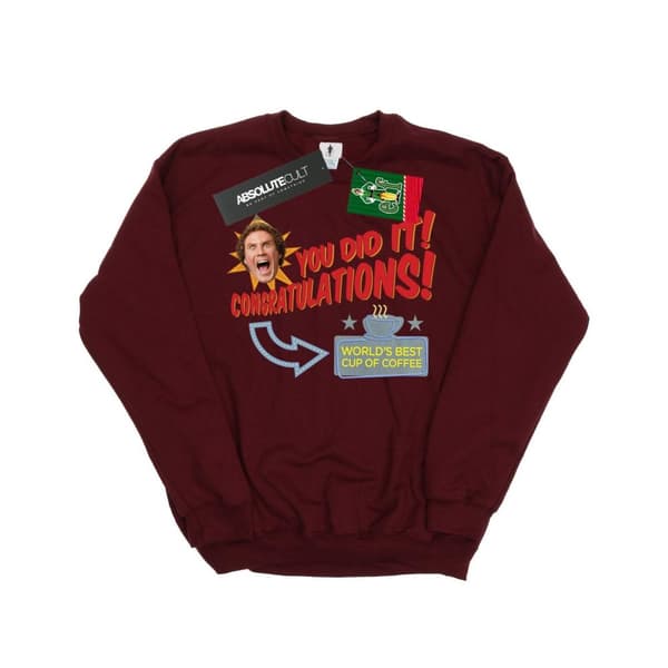 Elf Boys World´s Best Coffee Sweatshirt