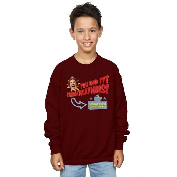 Elf Boys World´s Best Coffee Sweatshirt