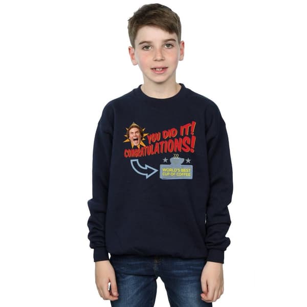 Elf Boys World´s Best Coffee Sweatshirt