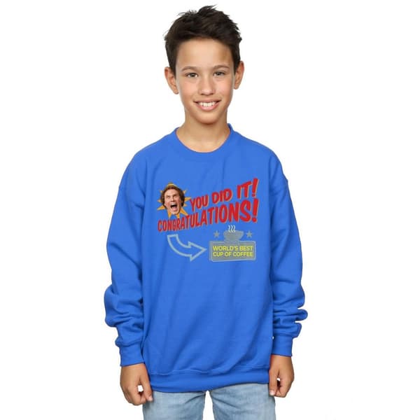 Elf Boys World´s Best Coffee Sweatshirt