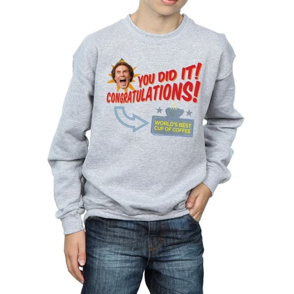 Elf Boys World´s Best Coffee Sweatshirt