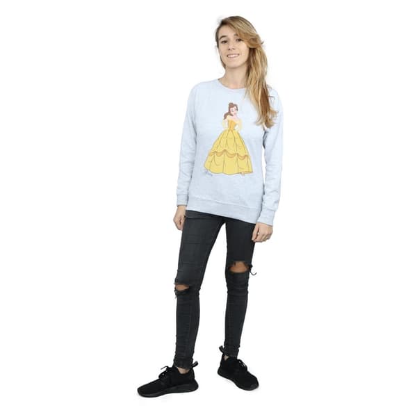 Disney Princess Womens/Ladies Classic Belle Sweatshirt