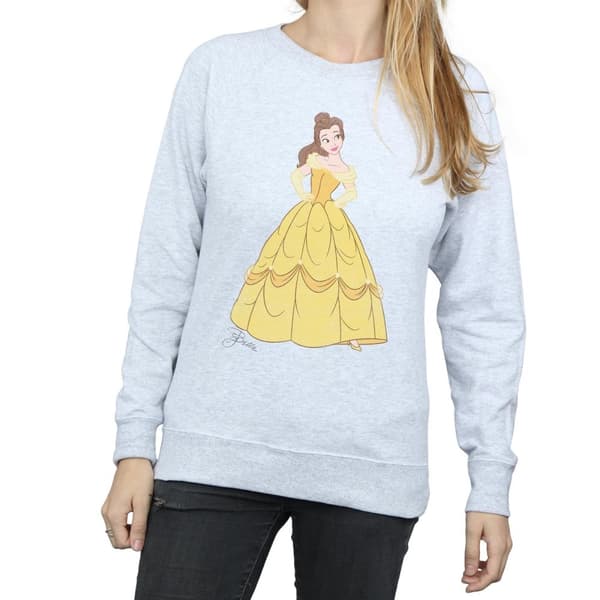 Disney Princess Womens/Ladies Classic Belle Sweatshirt