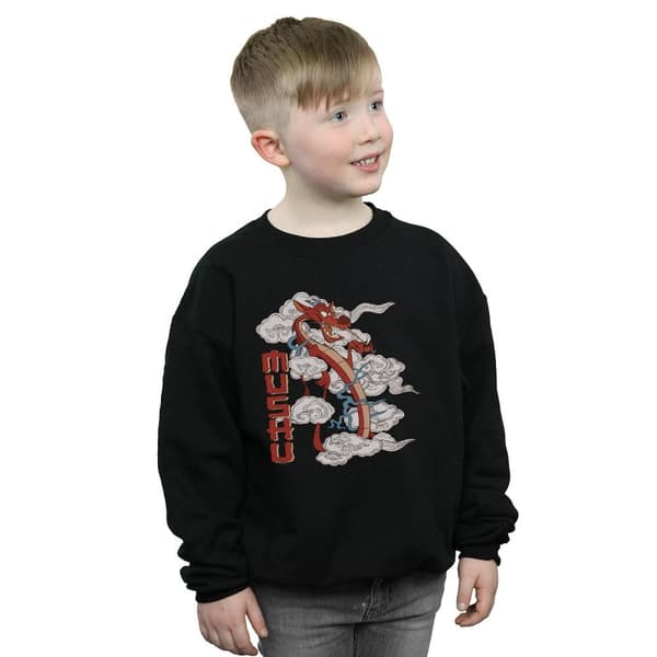 Disney Mulan Mushu Dragon - Sweatshirt för pojkar