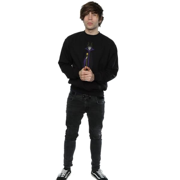 Disney Mens Törnrosa Classic Maleficent Sweatshirt