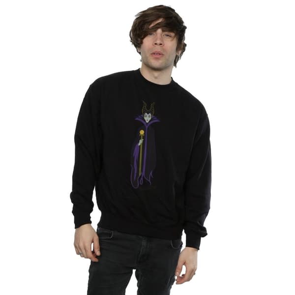 Disney Mens Törnrosa Classic Maleficent Sweatshirt