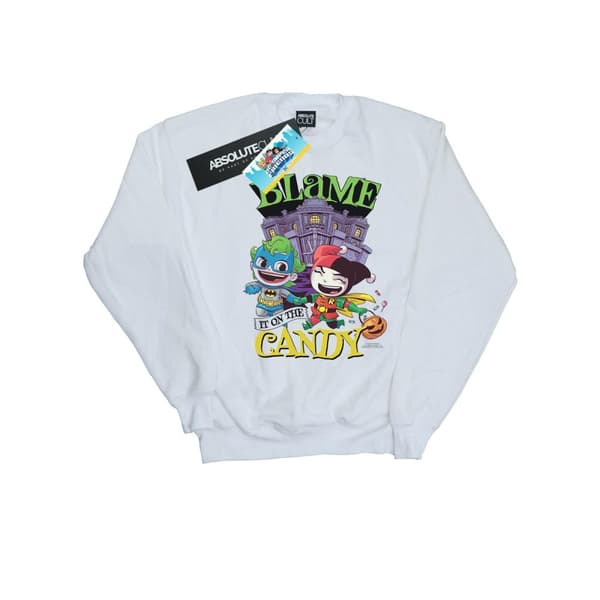 DC Comics Sweatshirt för flickor - Super Friends - Skyll på godiset