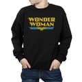 Miniatyrbild 3 av 5: DC Comics Pojkar - Wonder Woman - Sweatshirt med krackelerad logotyp