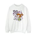 Miniatyrbild 1 av 3: The Flintstones Dam/Tjej Pebbles Love Love Love Sweatshirt